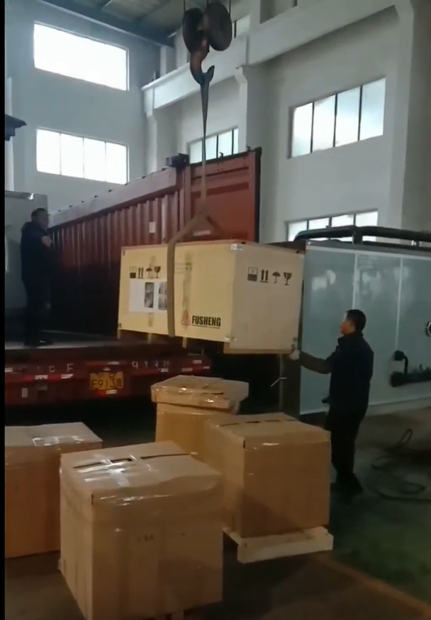 35㎡真空冷冻干燥机设备发货中