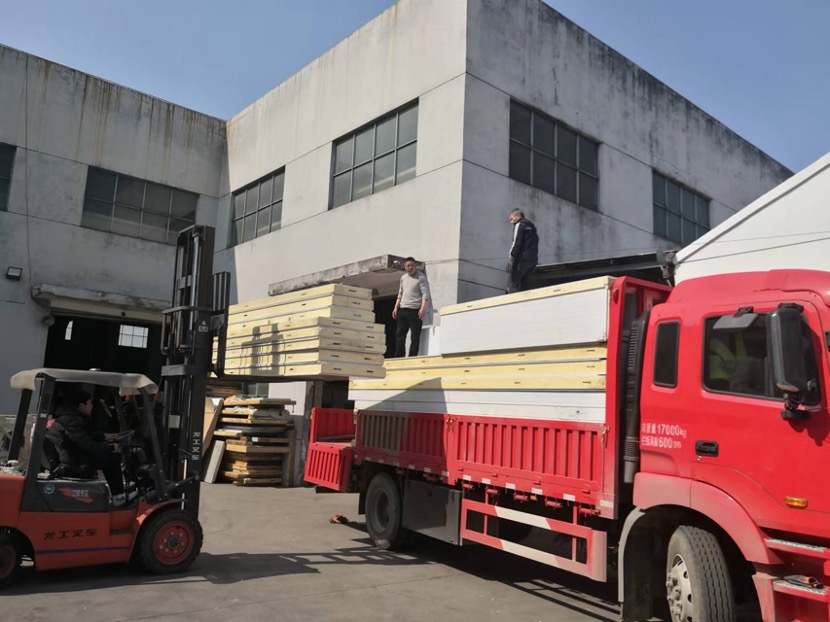 常州中冷 冷库发货 