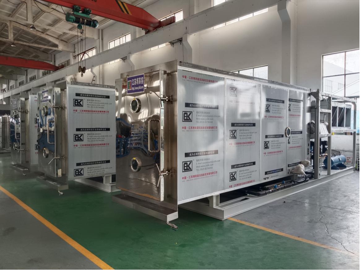 BLK-FD-30㎡*3台冻干机出口哈萨克斯坦