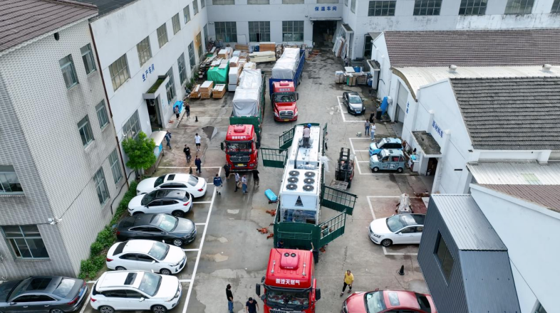 中冷大型工业冻干设备出海，辐射欧洲、美洲市场，为全球食品产业升级注入“中国智造”动能